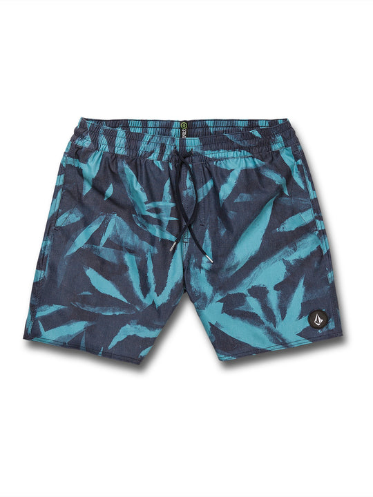 SHORT ECHO LEAF STONEY TRUNK 17 / NVY / VOLCOM