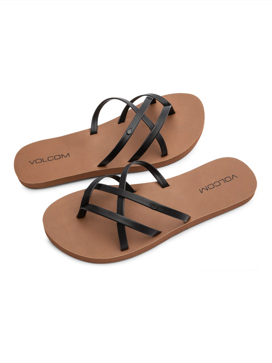 SANDALIAS NEW SCHOOL II - BLK - VOLCOM WOMEN