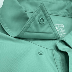 Dorado Explorer Shirt-GameGuard - snap button collar to keep the collar secure