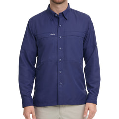 Indigo Explorer Shirt | Long Sleeve-GameGuard