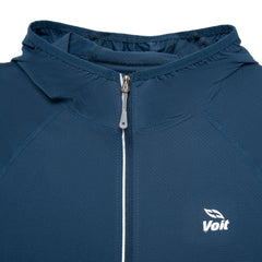 Chaqueta deportiva UV para mujer azul marino