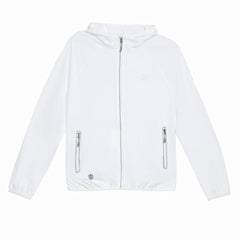 Chaqueta deportiva UV para mujer blanca