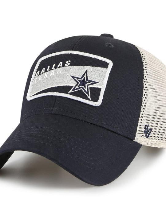 Gorra Dallas Cowboys '47 Brand Trucker Texas Flag Patch