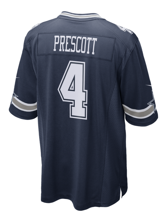 Jersey Nike Dallas Cowboys  Game Dak Prescot Azul Marino