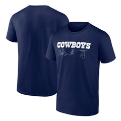 Playera Dallas Cowboys Dak Prescott 4 – Edición Firmada