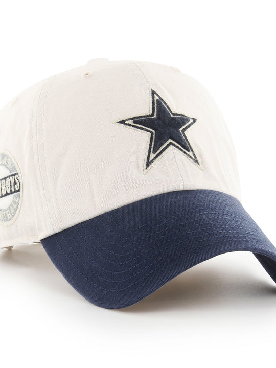 Gorra Dallas Cowboys Vintage '47 Brand – Visera Azul Marino / Corona Beige