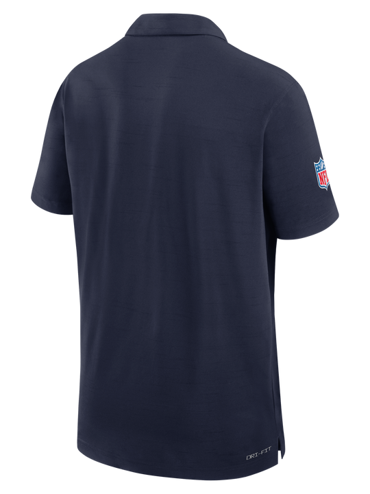 Polo Nike Dallas Cowboys  Sideline Coach Dri-FIT Azul Marino