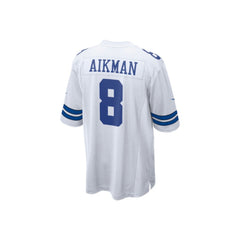 Jersey NFL Dallas Cowboys Troy Aikman #8 Nike Game - Color Blanco para Hombre