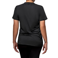Camiseta deportiva para mujer negra