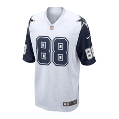 Jersey NFL Dallas Cowboys CeeDee Lamb #88 Nike Alternate Throwback  Color Blanco y Azul Marino para Hombre