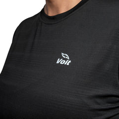 Camiseta deportiva para mujer negra