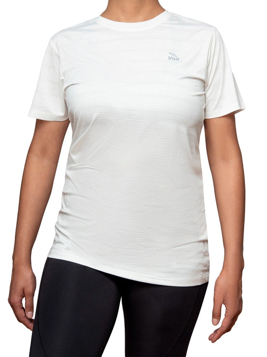 Camiseta deportiva para mujer blanca