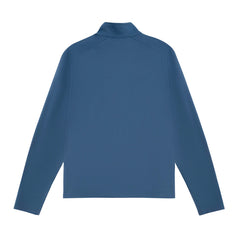 Chaqueta tejida para hombre sin capucha azul marino
