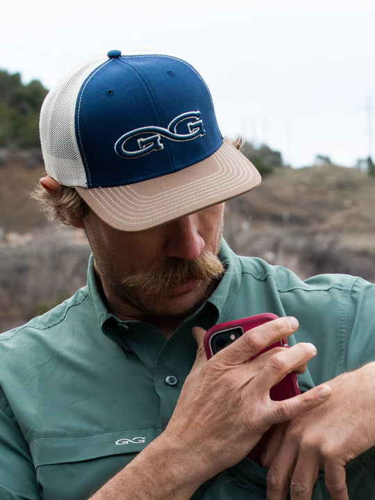 Deep Water Cap | TriColor | Stone MeshBack-GameGuard