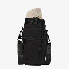 Black - Water Bottle Sling Bag