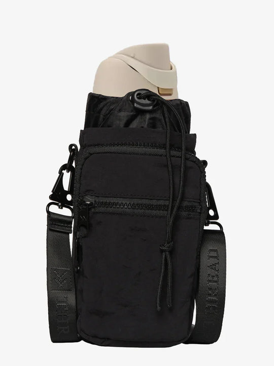 Black - Water Bottle Sling Bag
