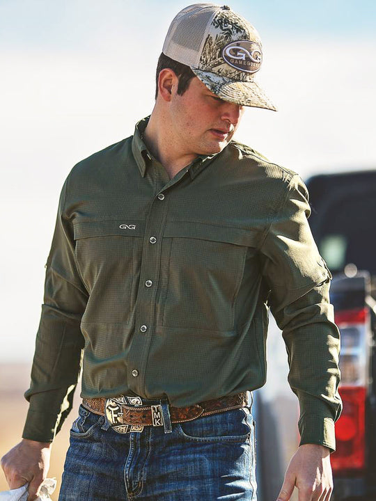 Agave Scout Shirt | Long Sleeve-GameGuard