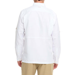 White Explorer Shirt | Long Sleeve-GameGuard