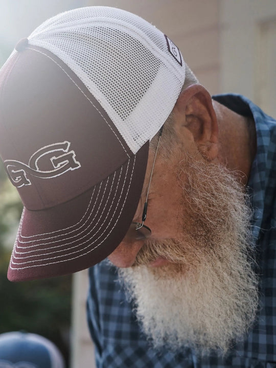 Maroon Cap | White MeshBack-GameGuard