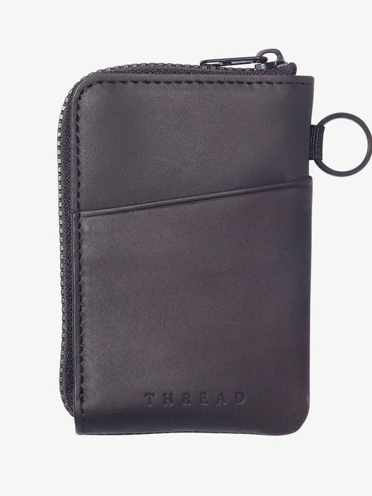 Black Zipper Wallet