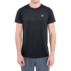 Playera Deportiva Voit Negra  Running Hombre