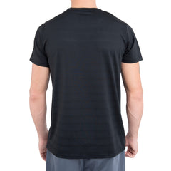 Camiseta deportiva para hombre negra
