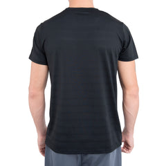 Playera Deportiva Voit Negra  Running Hombre