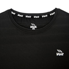 Playera Deportiva Voit Negra  Running Hombre