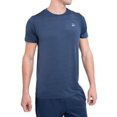 Camiseta deportiva para hombre azul marino