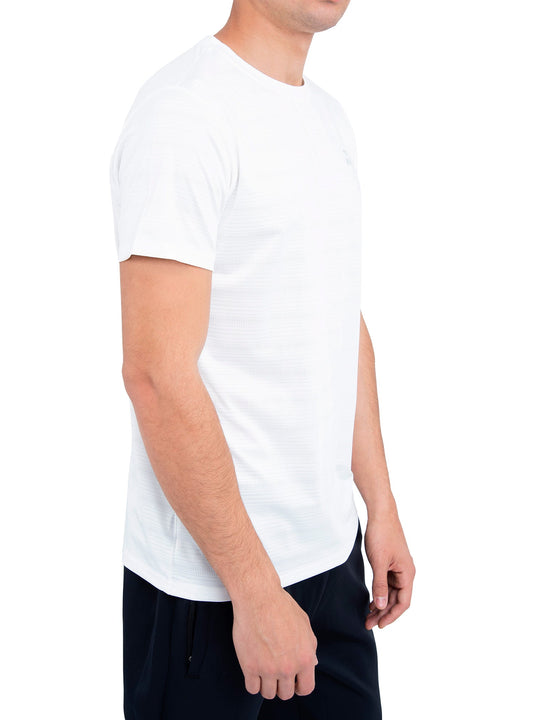 Camiseta deportiva para hombre blanca