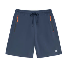 Short deportivo azul marino