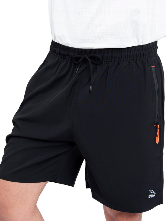 Short deportivo negro