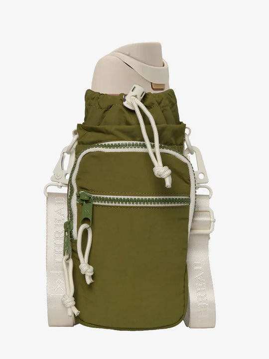 Olive - Water Bottle Sling Bag
