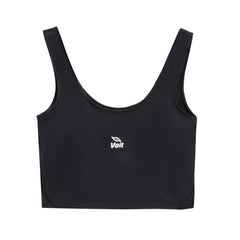 Top de yoga para mujer negro