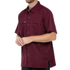 Maroon Explorer Shirt-GameGuard