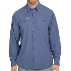 Camisa Indigo Maverick | Manga Larga