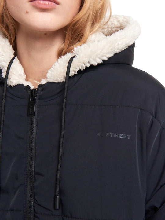 Chamarra doble vista  Lazy reversible Crudo