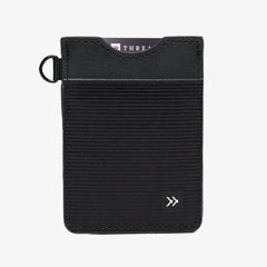Black - Vertical Leather Wallet