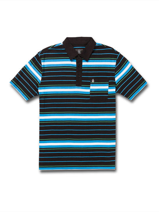PLAYERA FLIEDLY POLO SS / BLK / VOLCOM