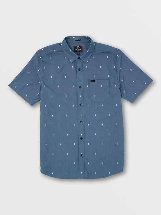 CAMISA / SALFORD WOVEN SS / MARINA BLUE (MRB)