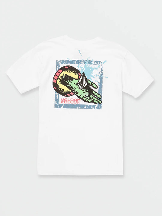 PLAYERA DIGITAL DIMENSION SS TEE - WHT - VOLCOM