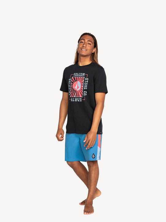 S/S SLIM TEESOLEE SST VOLCOMENS BLACK